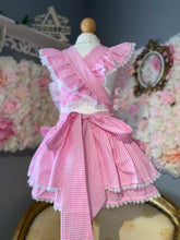 Load image into Gallery viewer, Girls Exclusive Gingham Hazel 2 piece set