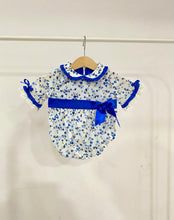 Load image into Gallery viewer, Betsy Girls Floral Romper