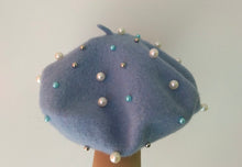 Load image into Gallery viewer, Wool Girls Beret Hats